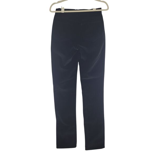 Lafayette 148 Pants size 0 Black Slim Ankle Corduroy Pants MP709R-1549 NWT $248 - Picture 2 of 12